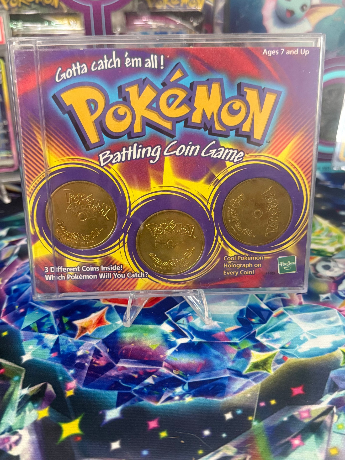 Pokemon Battle Coin Set - Haunter, Nidoran, Exeggutor