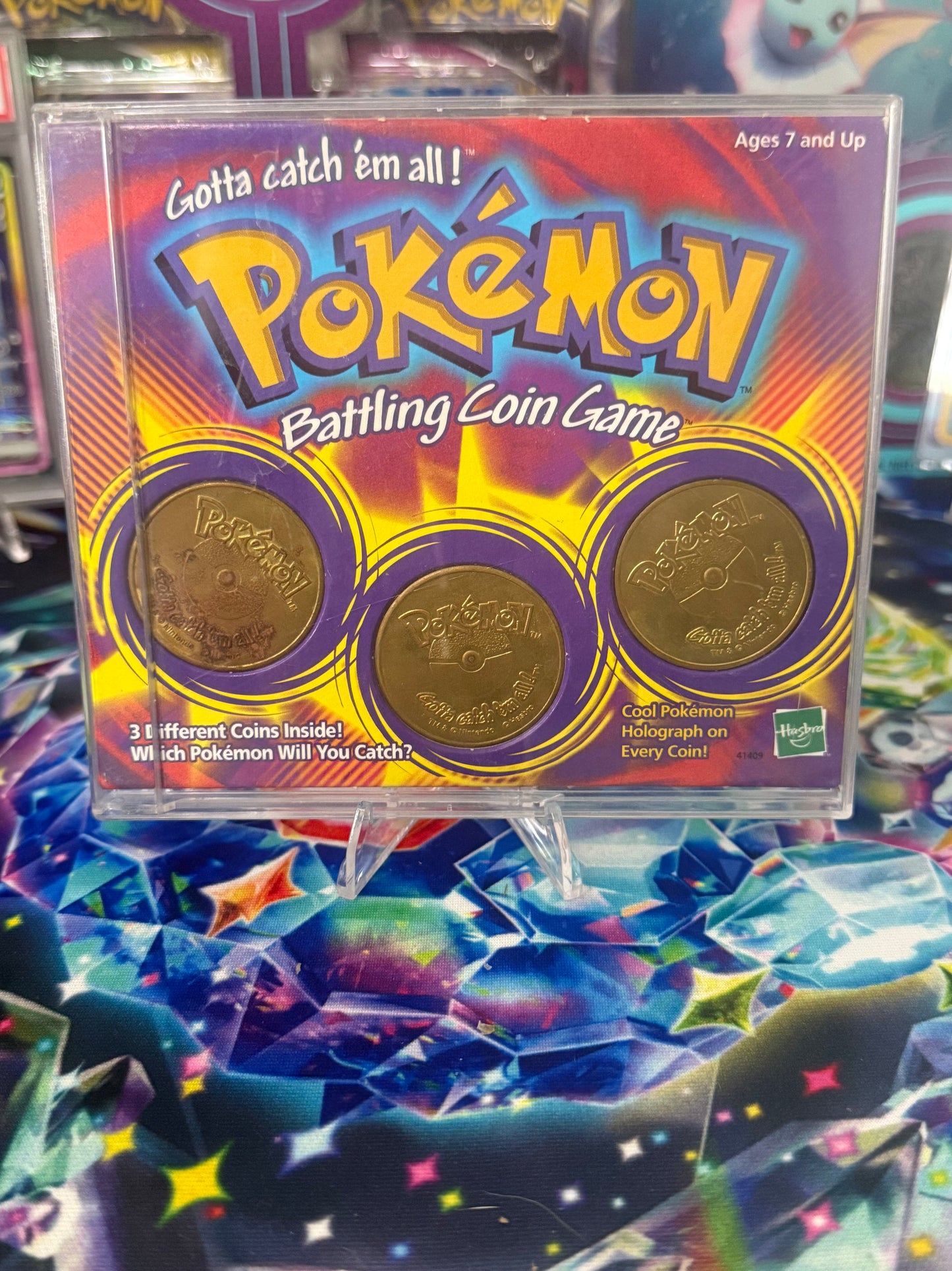 Pokemon Battle Coin Set - Nidorina, Venomoth, Nidoran