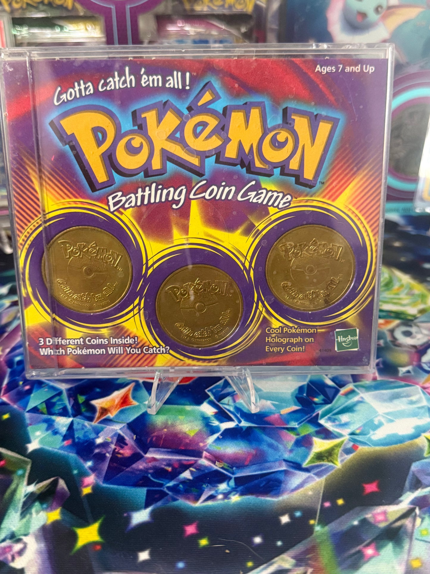 Pokemon Battle Coin Set - Cubone, Geodude, Diglett