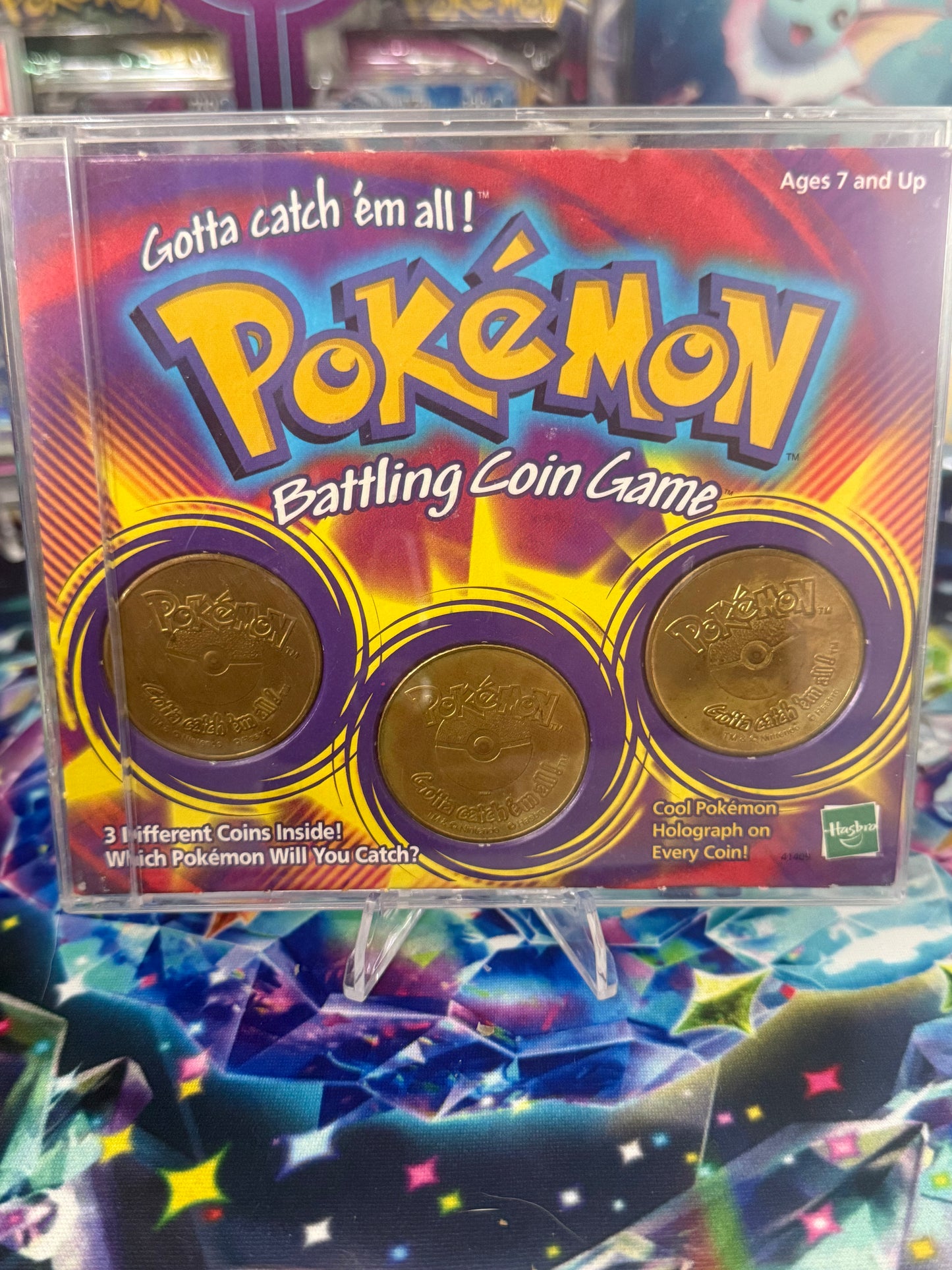 Pokemon Battle Coin Set - Staryu, Seel, Goldeen