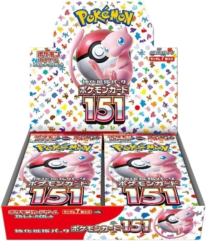 JPN Pokemon 151 Booster Box