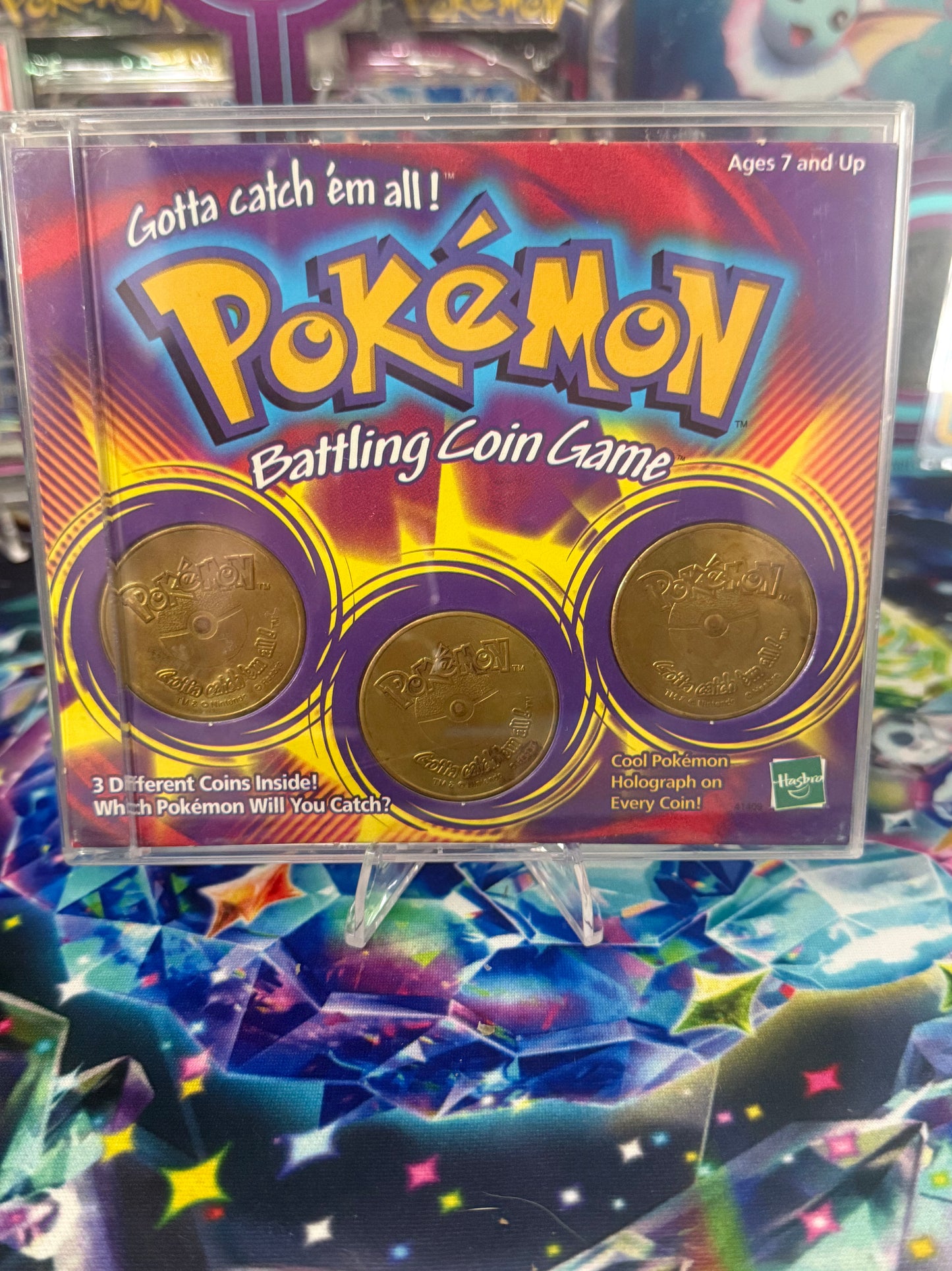 Pokemon Battle Coin Set - Kangaskhan, Meowth, Jigglypuff