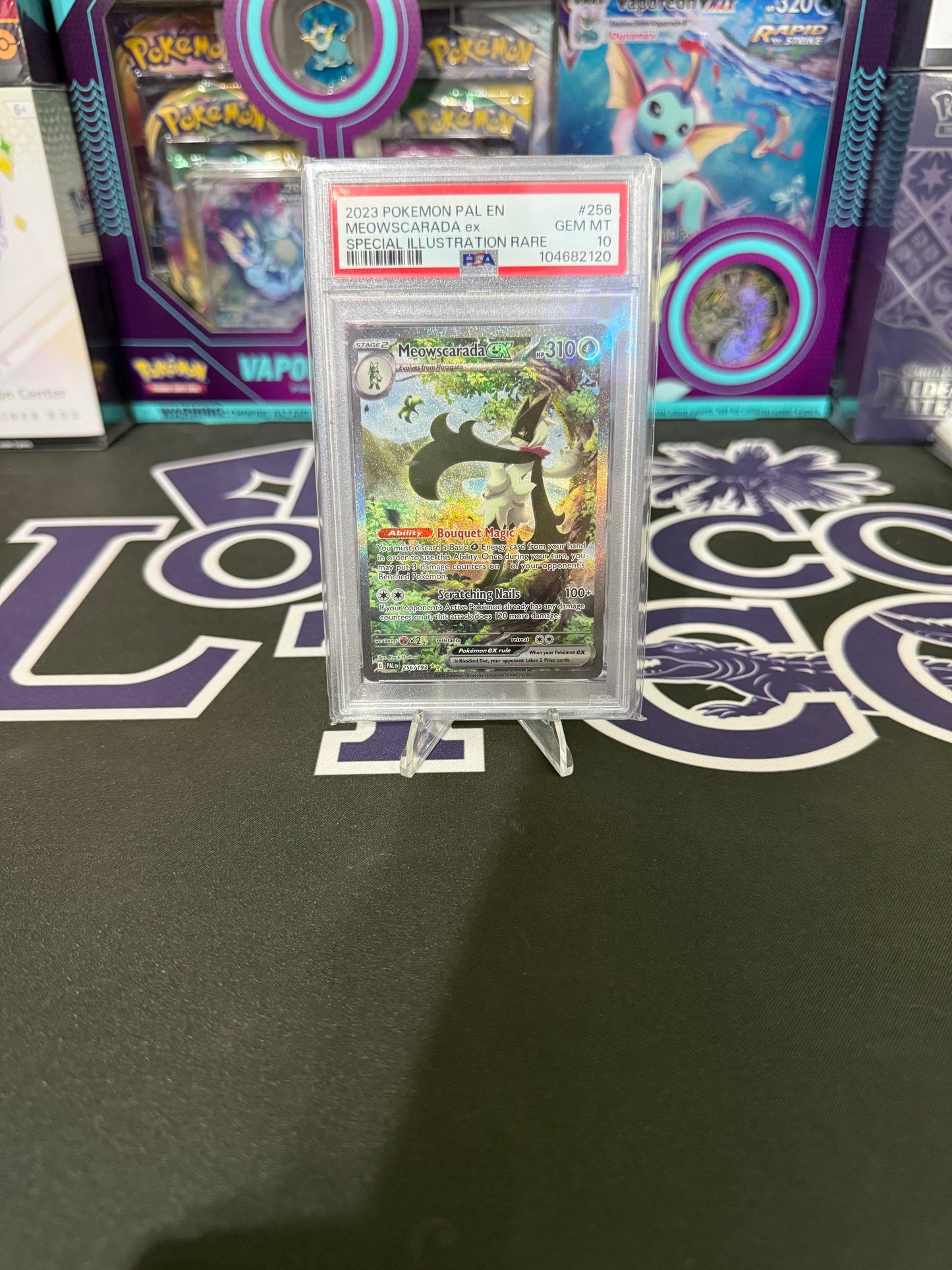 PSA 10 Meowscarada #256/193