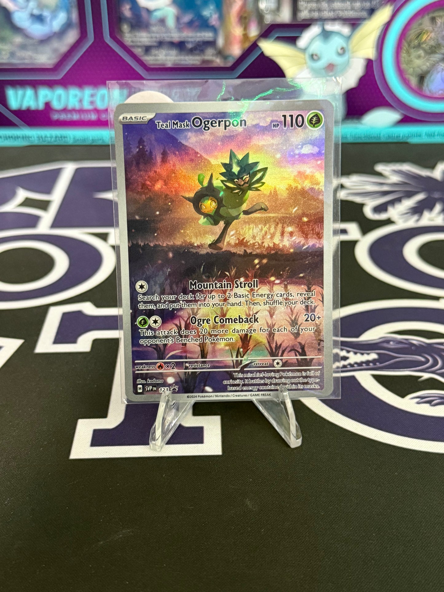 Teal Mask Ogerpon Promo #123